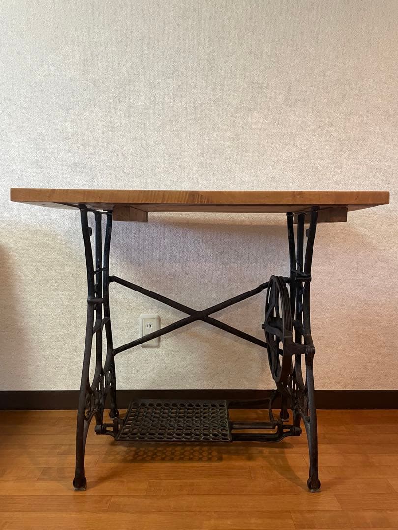 【サイ様】アンティークミシン サイドテーブル 昭和レトロ おしゃれ