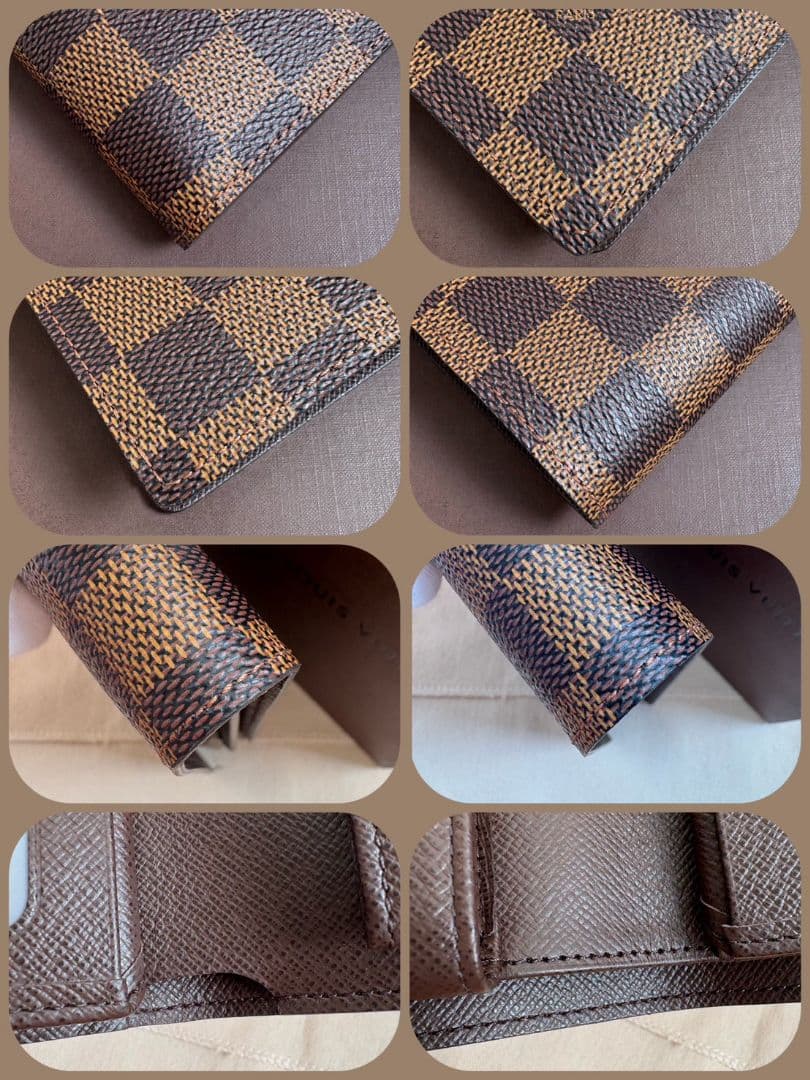 【新品】ルイヴィトン ダミエ エベヌ ポルトフォイユ・フロリン 二つ折り財布