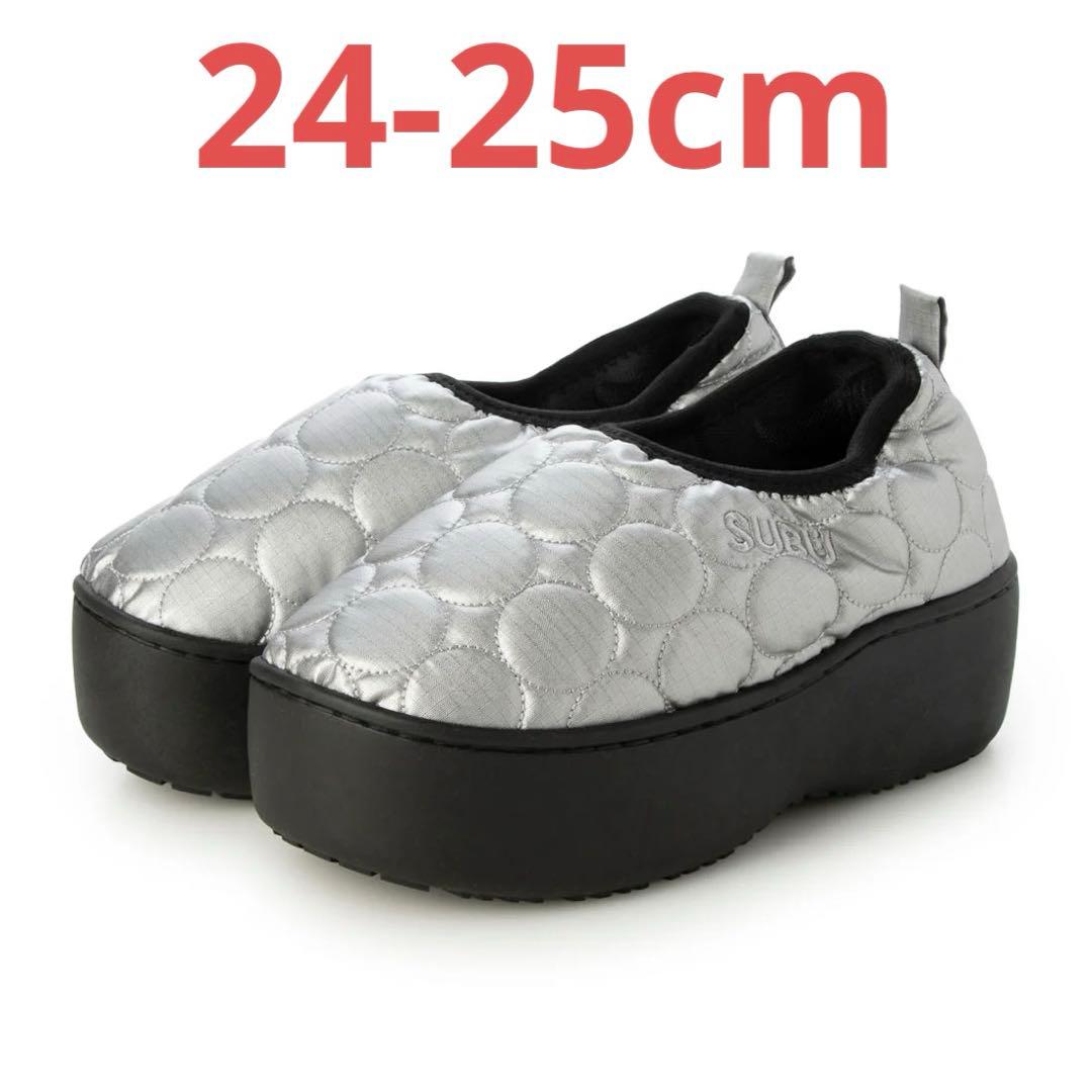 靴 SUBU VAMP PLATFORM CIRCLE SILVER 0 24-25