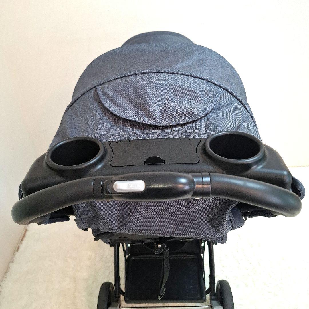 【極美品】KATOJI 二人でゴーdx デラックス 二人乗り ベビーカー ブルー