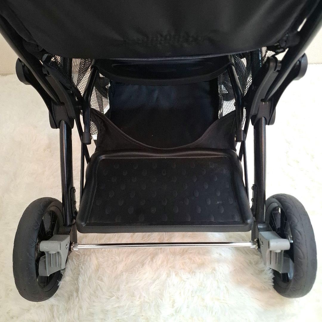 【極美品】KATOJI 二人でゴーdx デラックス 二人乗り ベビーカー ブルー