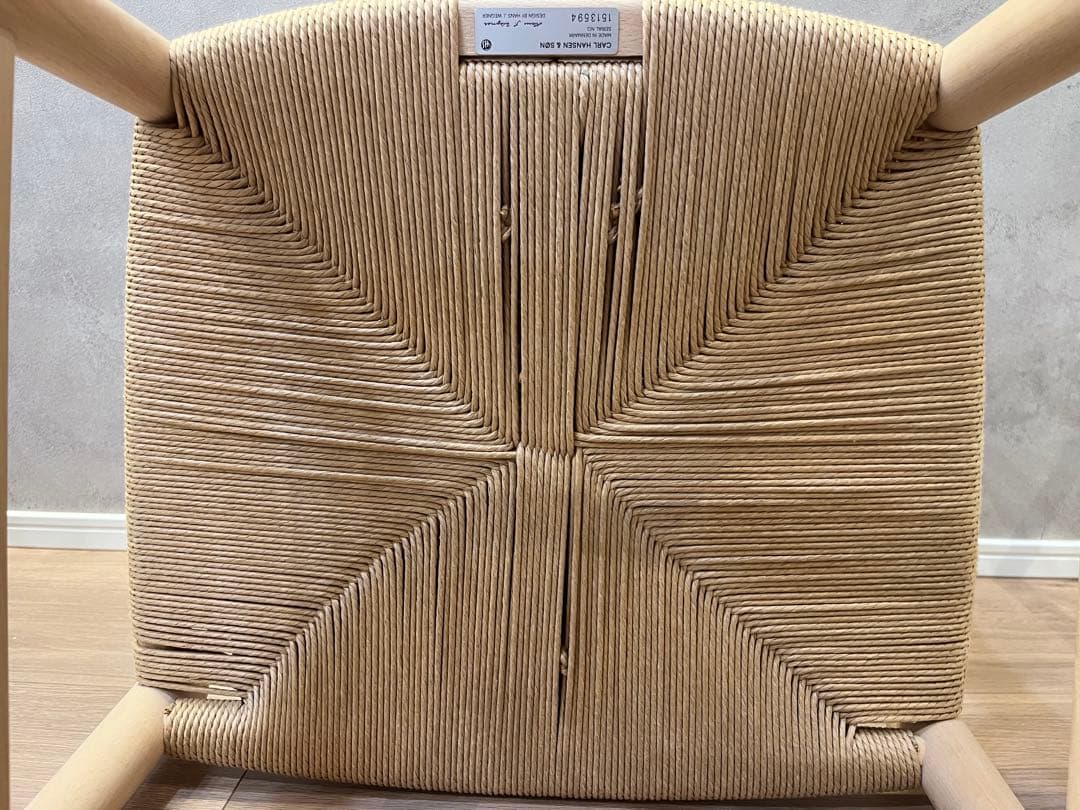 Ｙチェア CH24 ビーチ材 ソープ仕上げ 座面高45cm カールハンセン&サン