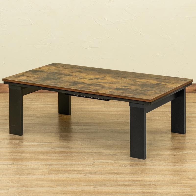 《新品・送料無料》モダンリビングコタツ　105×60　OAK/VBR/WAL