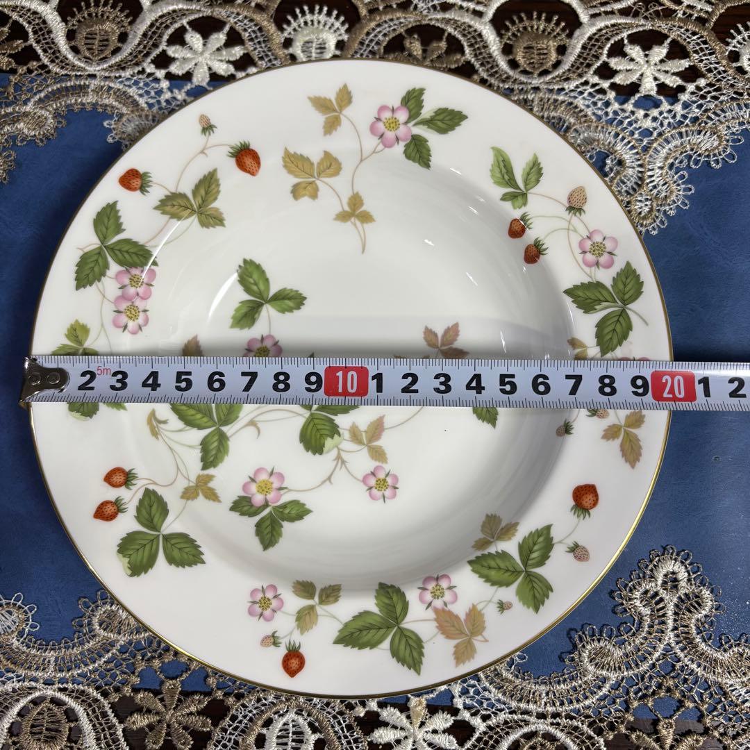  ワイルドストロベリー スーププレート６枚