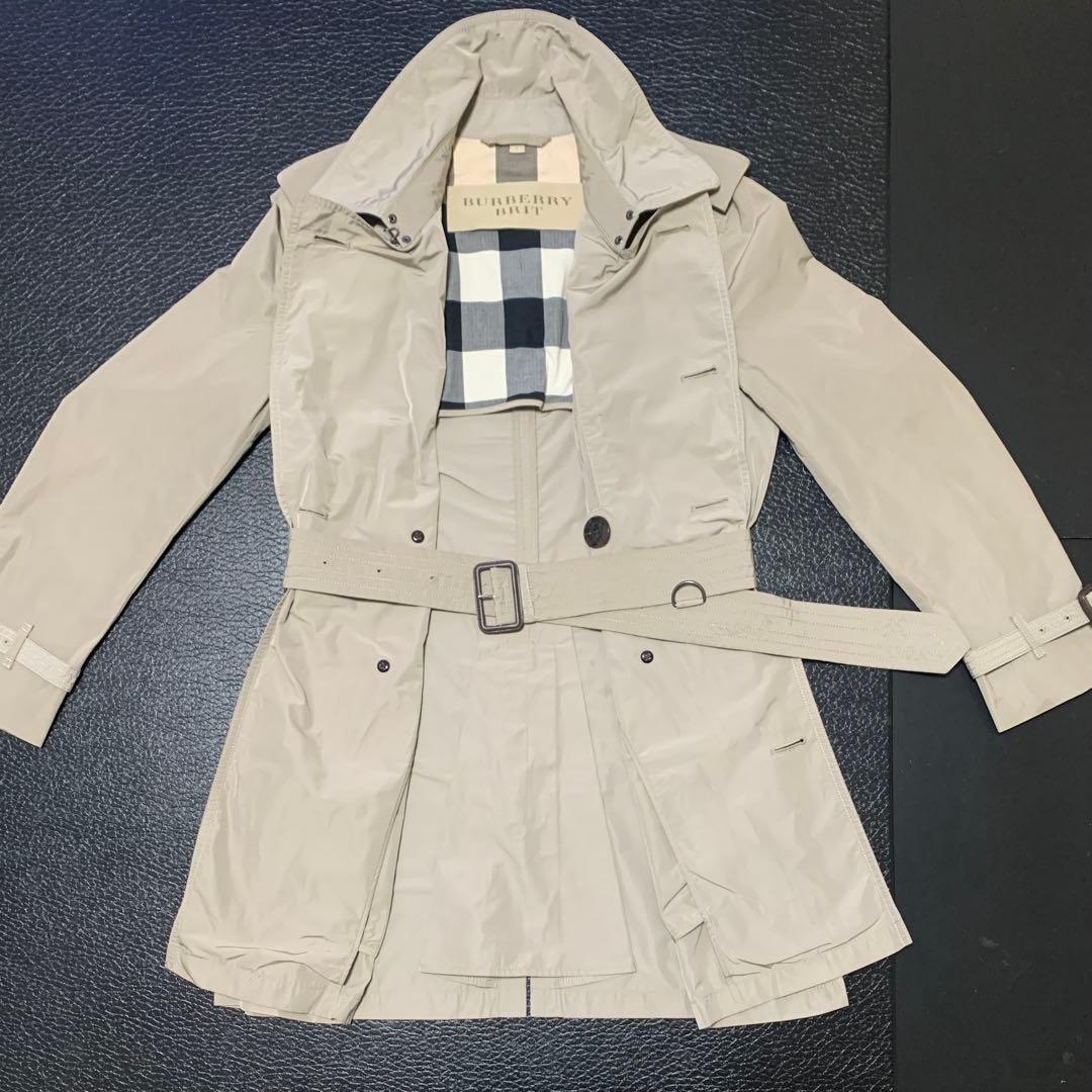 Burberry Brit　トレンチコート　Sサイズ　ポーチ付き
