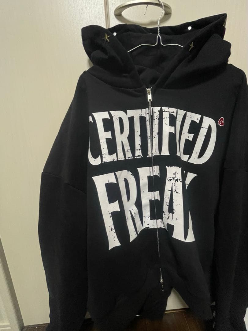 Grailz 24fw FREAKダブルジップパーカー