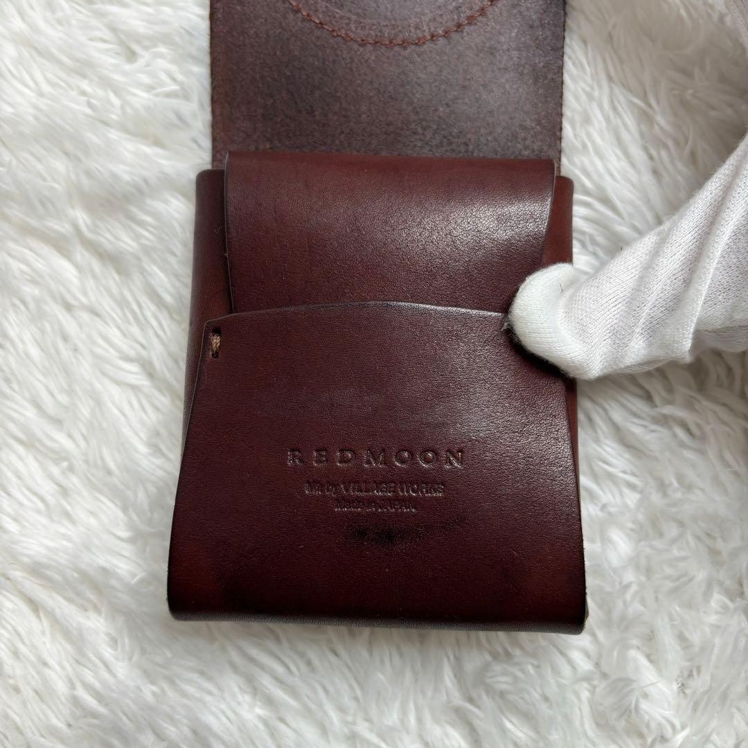 極美品✨RED MOON レッドムーン レザー ケース ダークブラウン