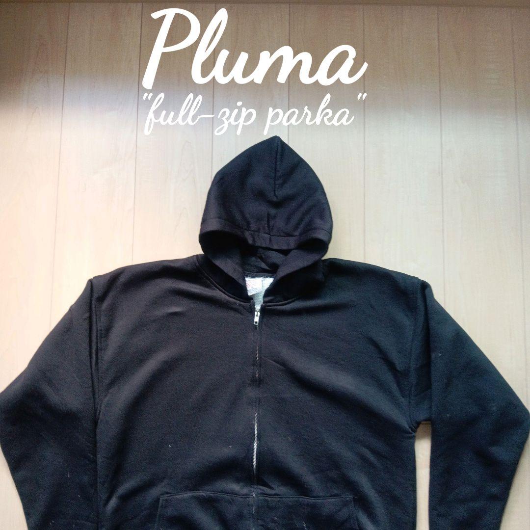 【USA-vintage】pluma full-zip parka Waffle