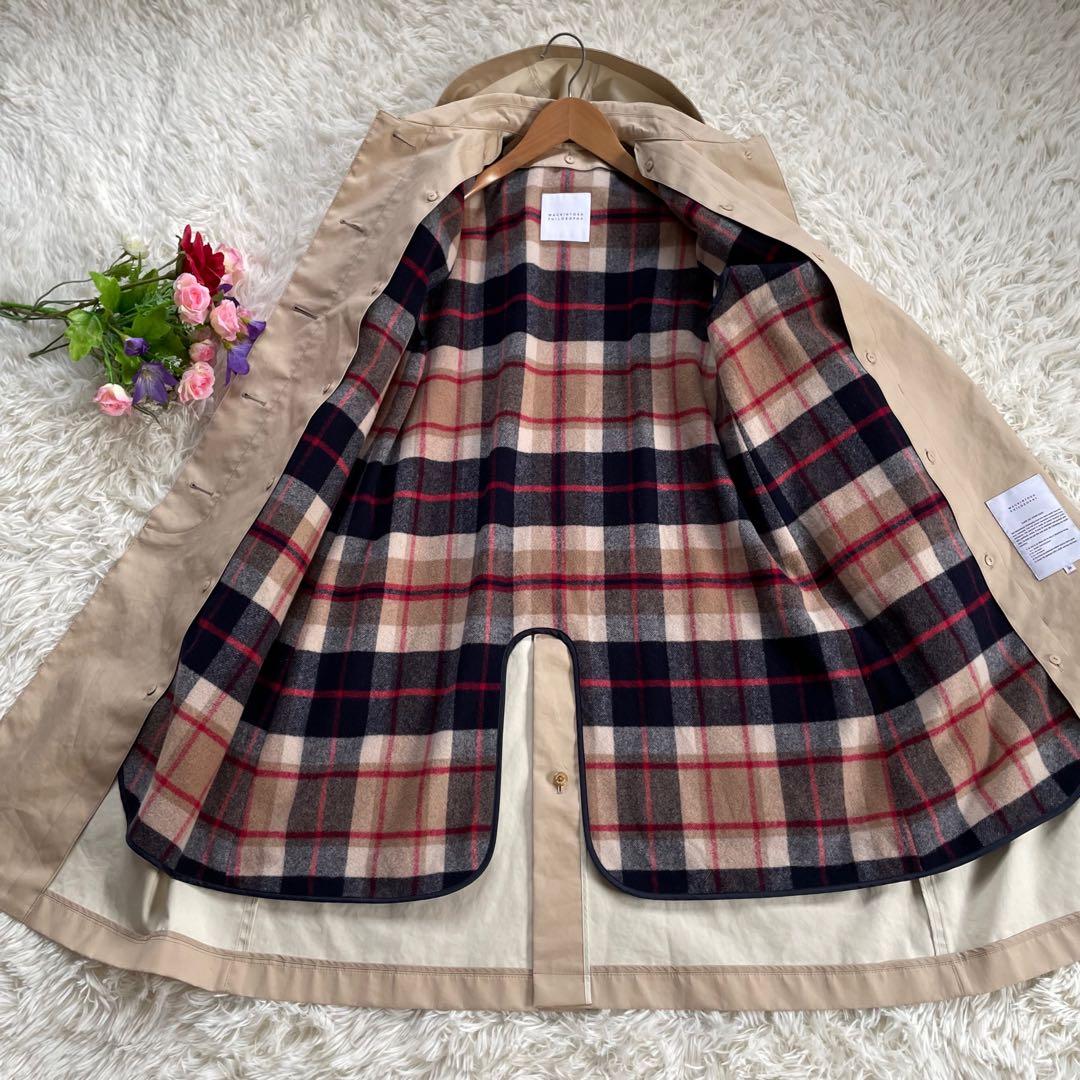 MACKINTOSH PHILOSOPHYステンカラーコートライナーフード脱着可