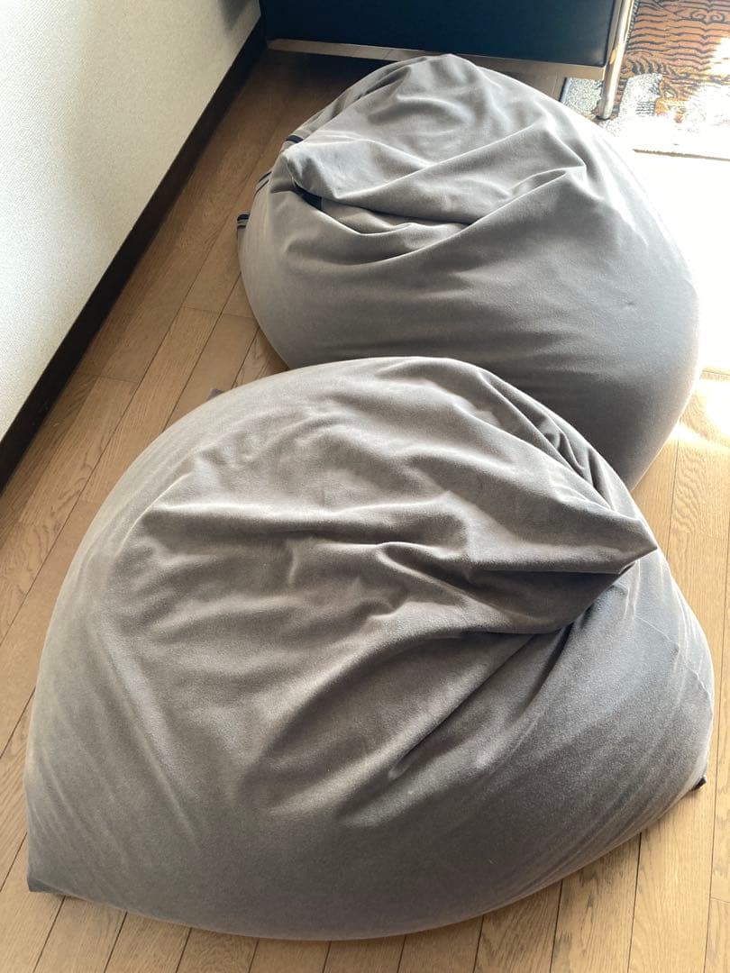 2個セット売り★ヨギボーピラミッドライトグレー(グレージュ)