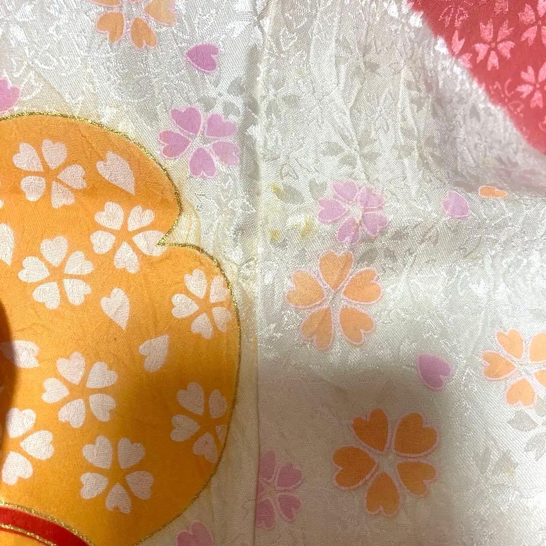 七五三　正絹　着物セット　7歳