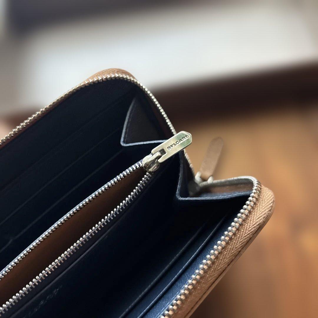 ブルガリブルガリ　マン　ジップウォレット