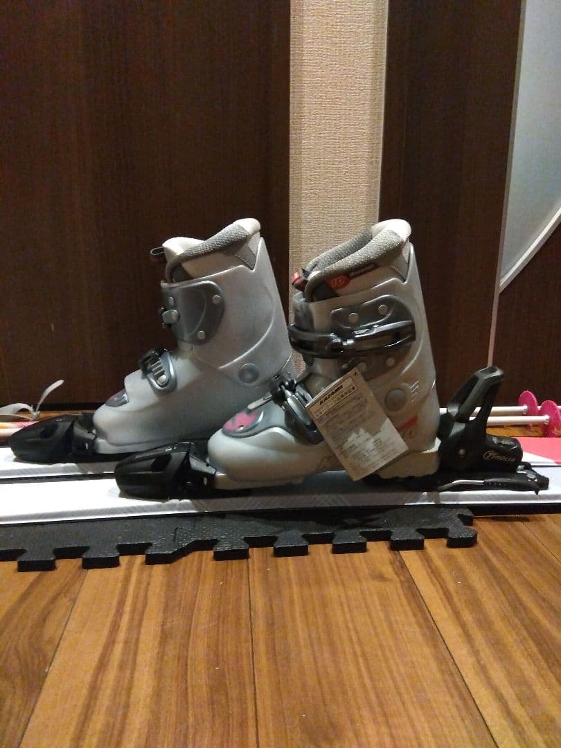 そらぱっぱ HART/学生・小柄な女性用/スキーセット/メンテ・WAX済✔