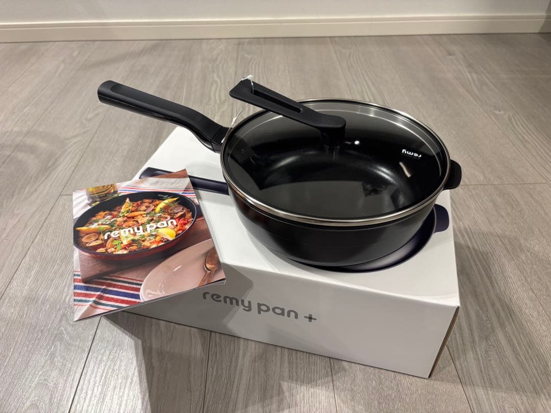 新品　レミパンプラス　フライパン　ブラック