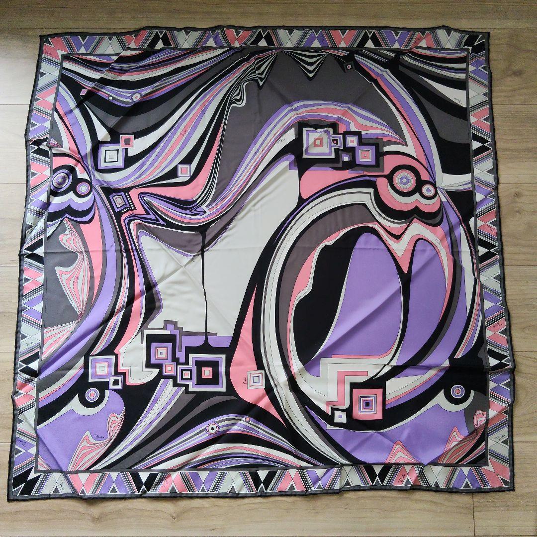 EMILIO PUCCIシルク100%スカーフ