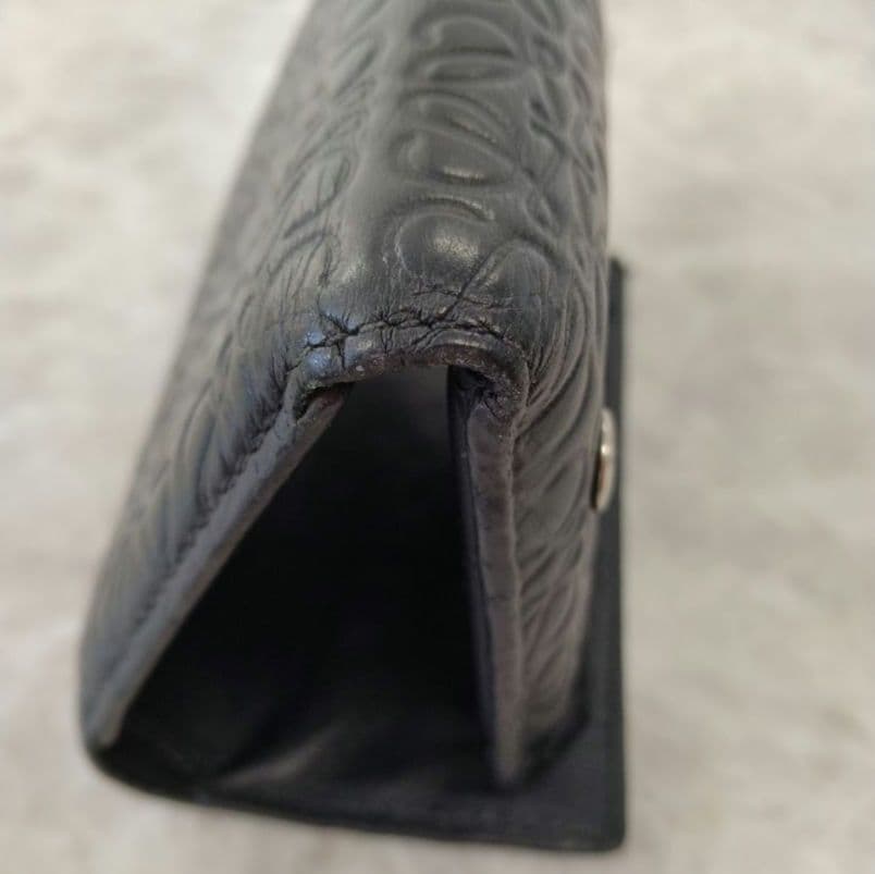 AQG16 ロエベ リピートアナグラム コンパクトウォレット 3つ折財布