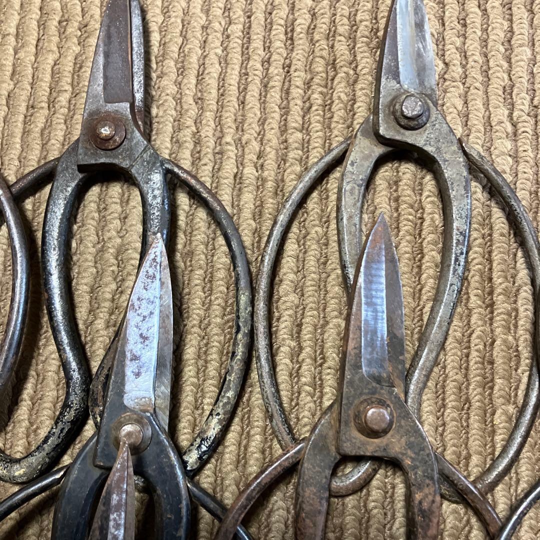 剪定鋏　茶鋏　ハサミ　14本　王麻子　松王　月姫