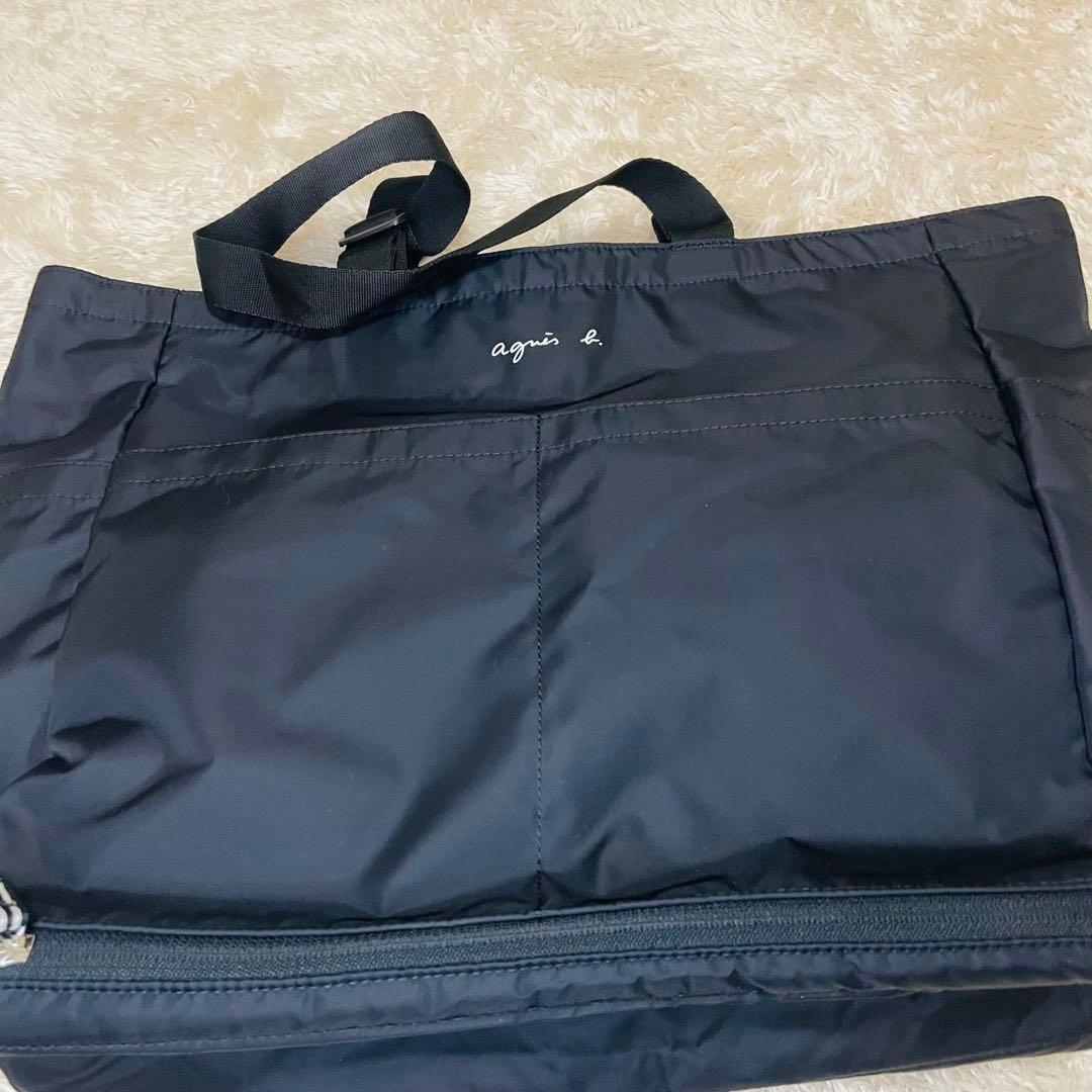 未使用 アニエスベー ペアレンツバッグ 2wayトートバッグ リュック