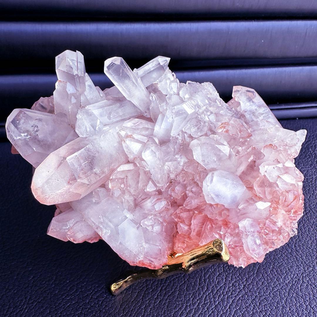 爆レア❗️浄化❗️超綺麗♡超強いパワー ピンク ヒマラヤ クラスター天然石A1550