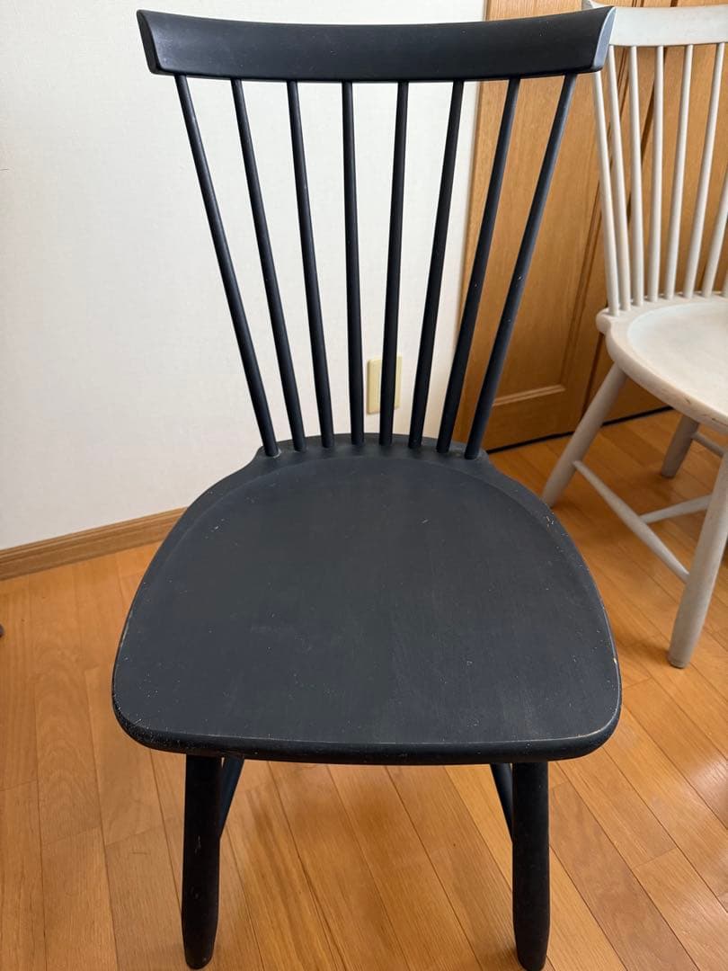 StolabストラブCarl Malmsten木製チェア ブラック