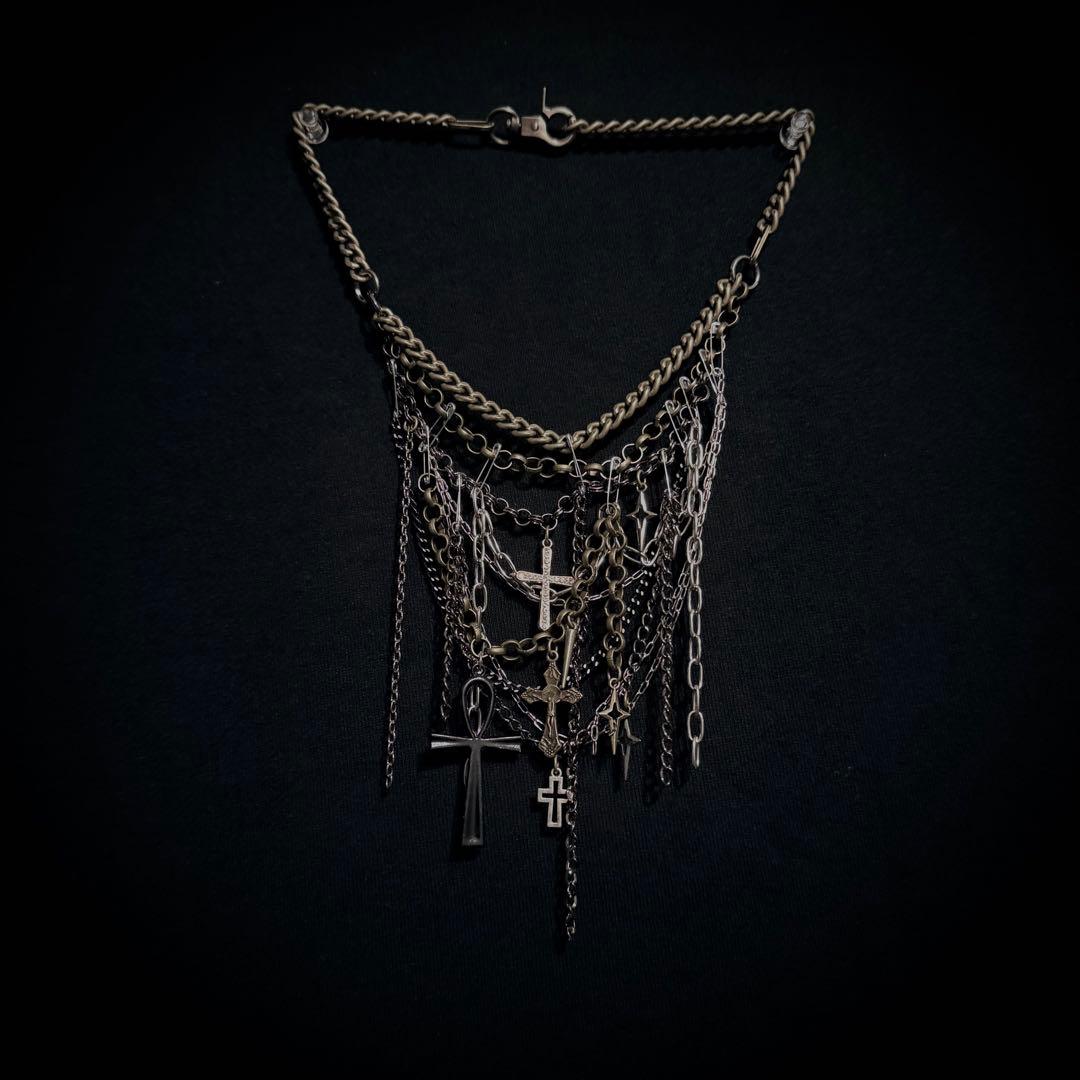 備*送様 y2k vkei kmrii hyde gunda ハンドメイド ネッ