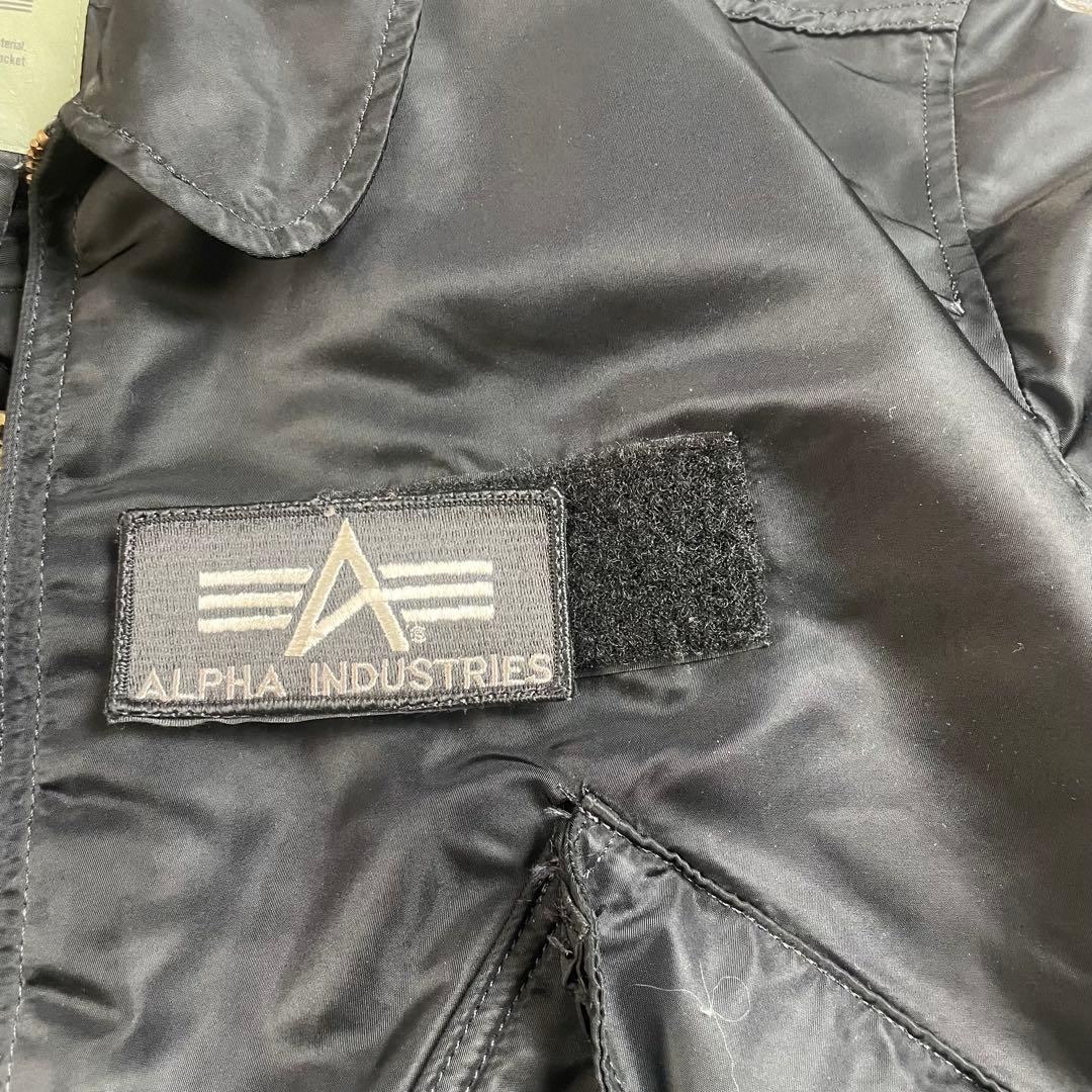 ALPHA 90s USA製 CWU45 /ma1 黒 XL