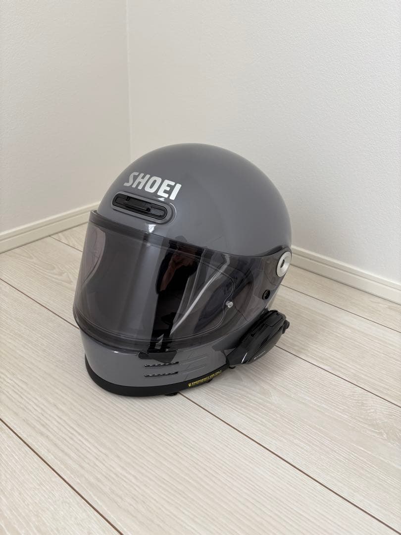 SHOEI Glamster バサルトグレー L ビーコム インカム セット