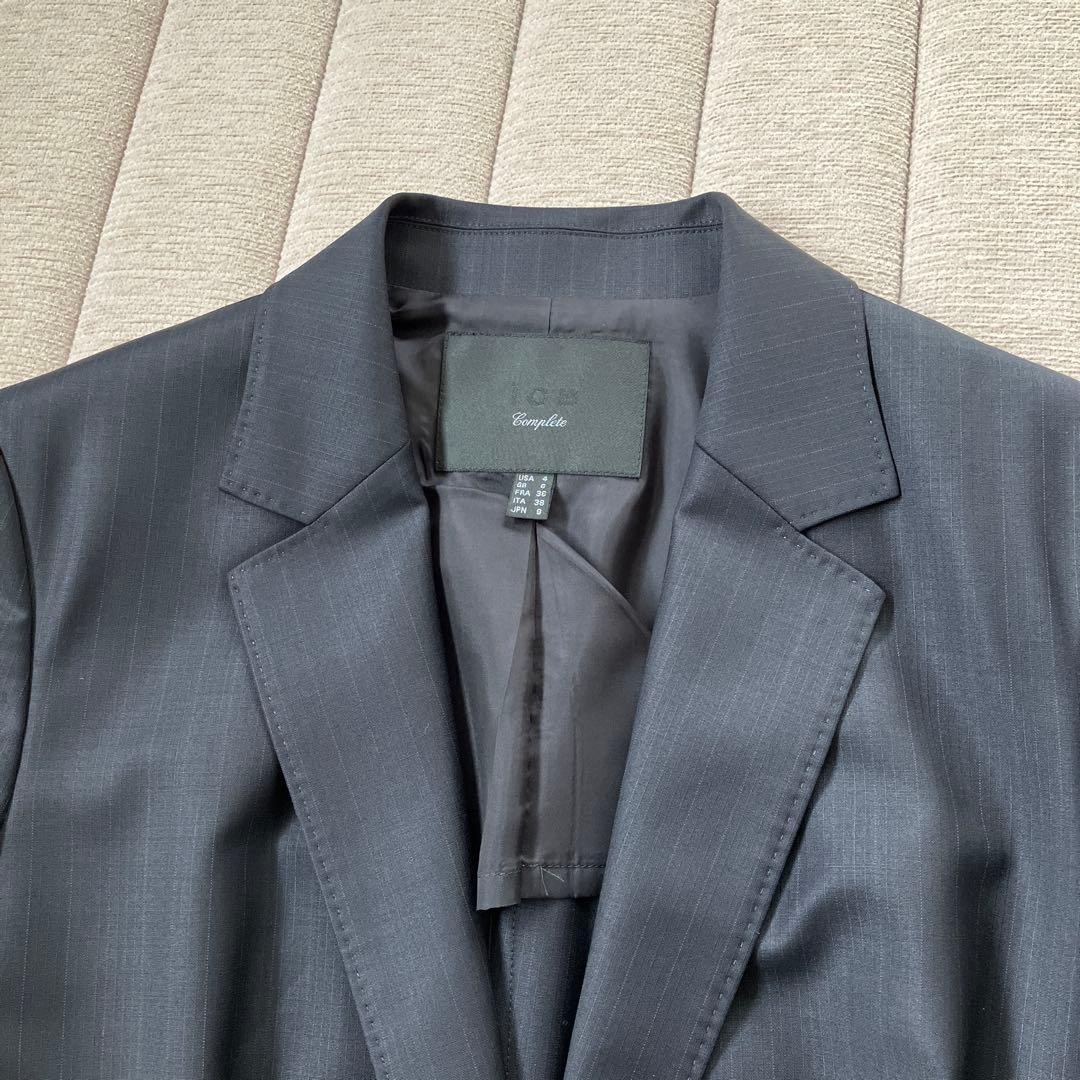 【美品】iCB パンツスーツ　9号サイズ　ダークネイビー