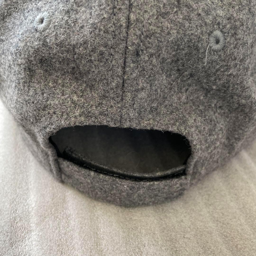 Chloe クロエ メルトン　キャップ 帽子58 グレー系