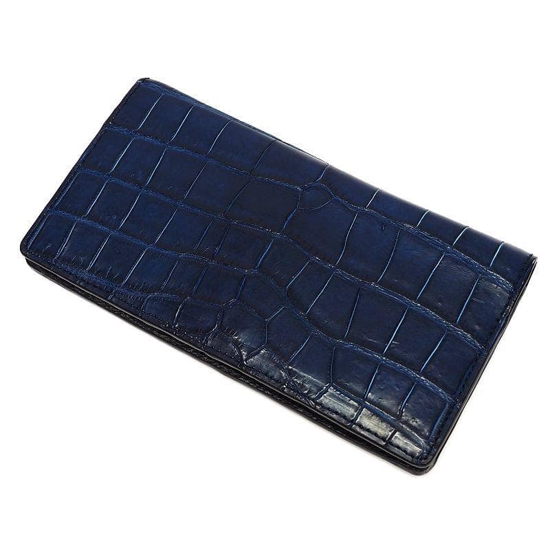 H05118 未使用品 vermilion クロコダイル レザーウォレット