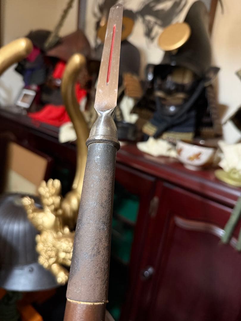 登録不要‼️合法サイズ１３センチ‼️桃山〜江戸期‼️見事な三角槍‼️希少‼️送料無料‼️