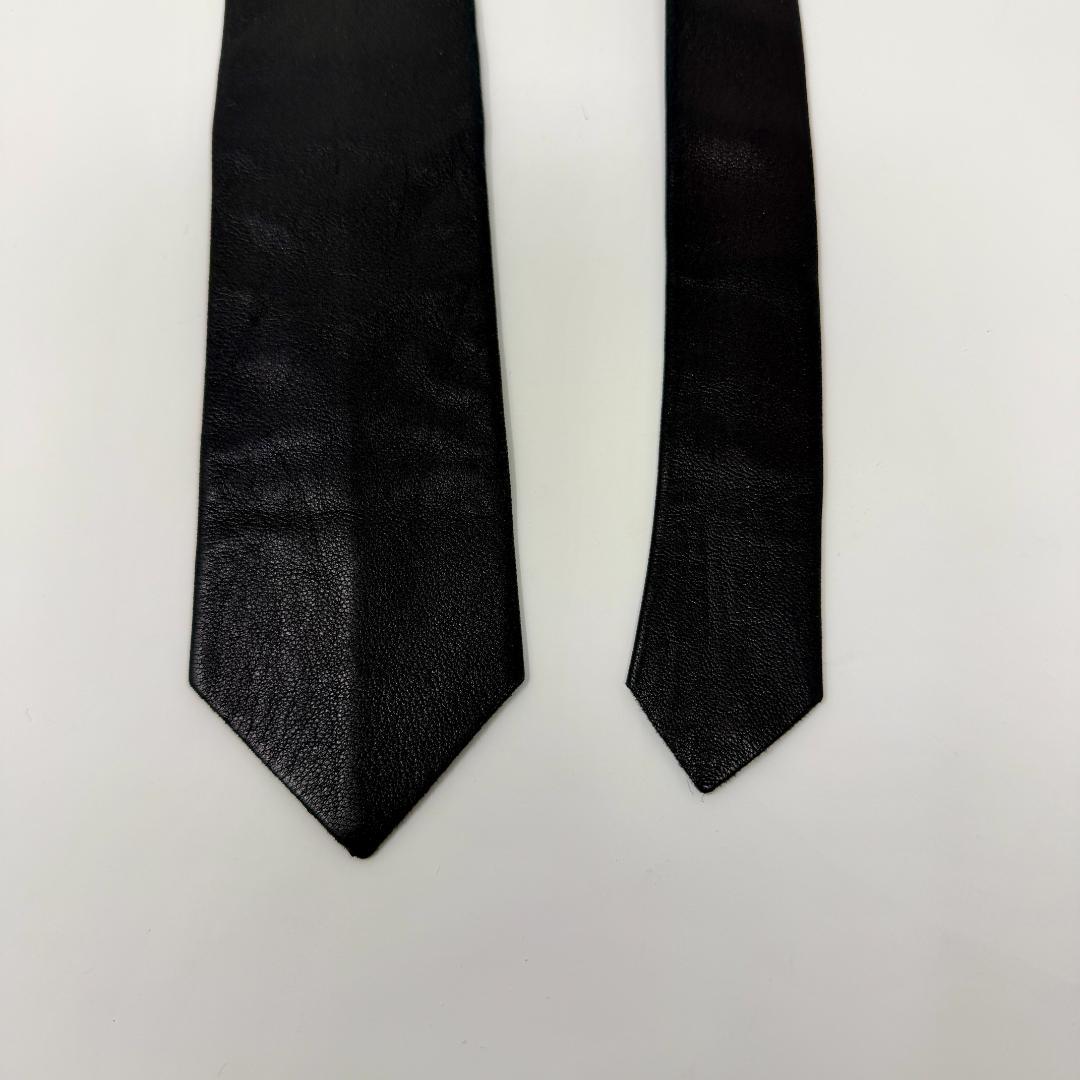 agnès b. Leather Tie Made in France