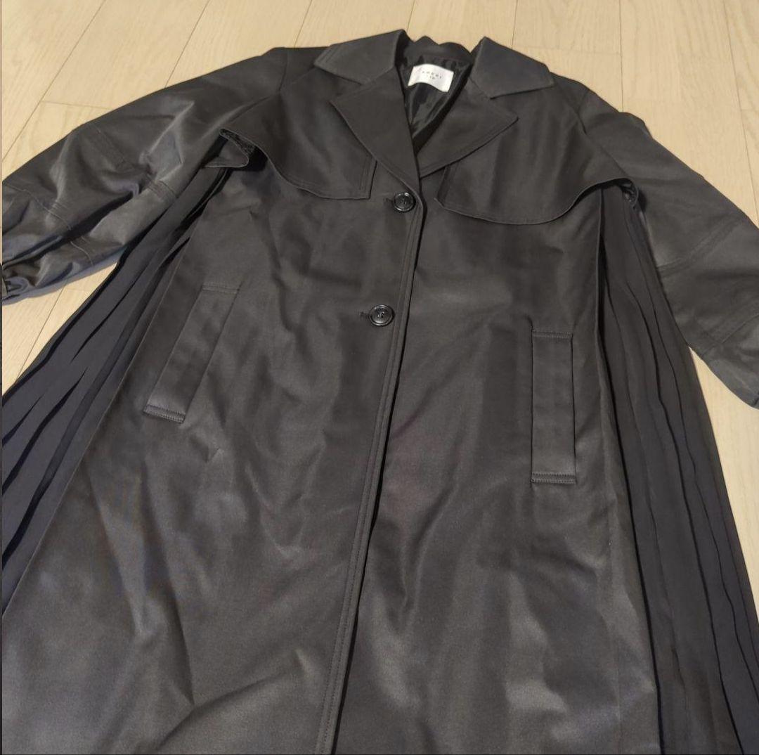 Ameri　BALLOON SLEEVE PLEATS TRENCH