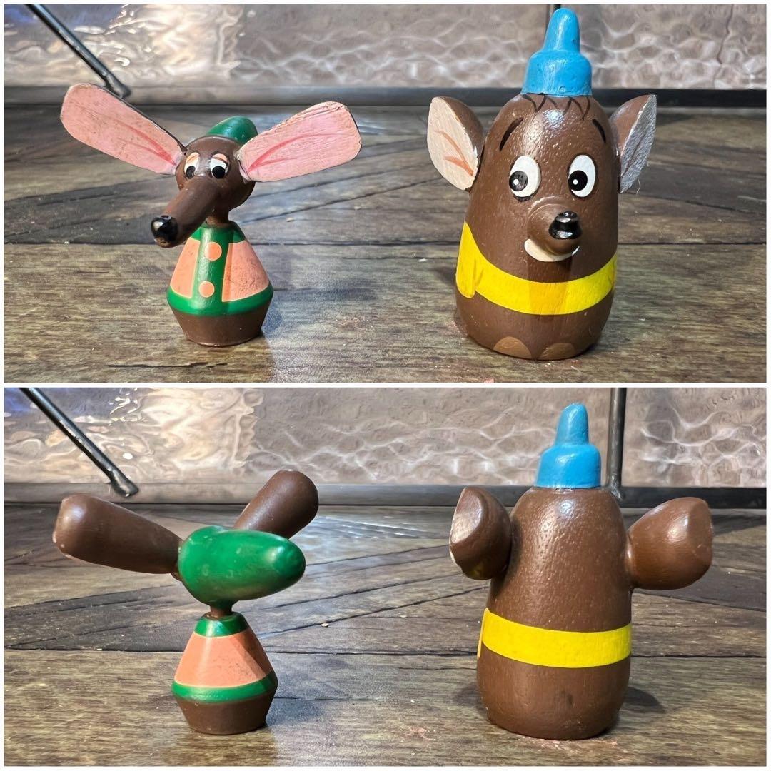 激レア 希少 ディズニー こけし セット 昭和レトロ 木製 人形 インテリア