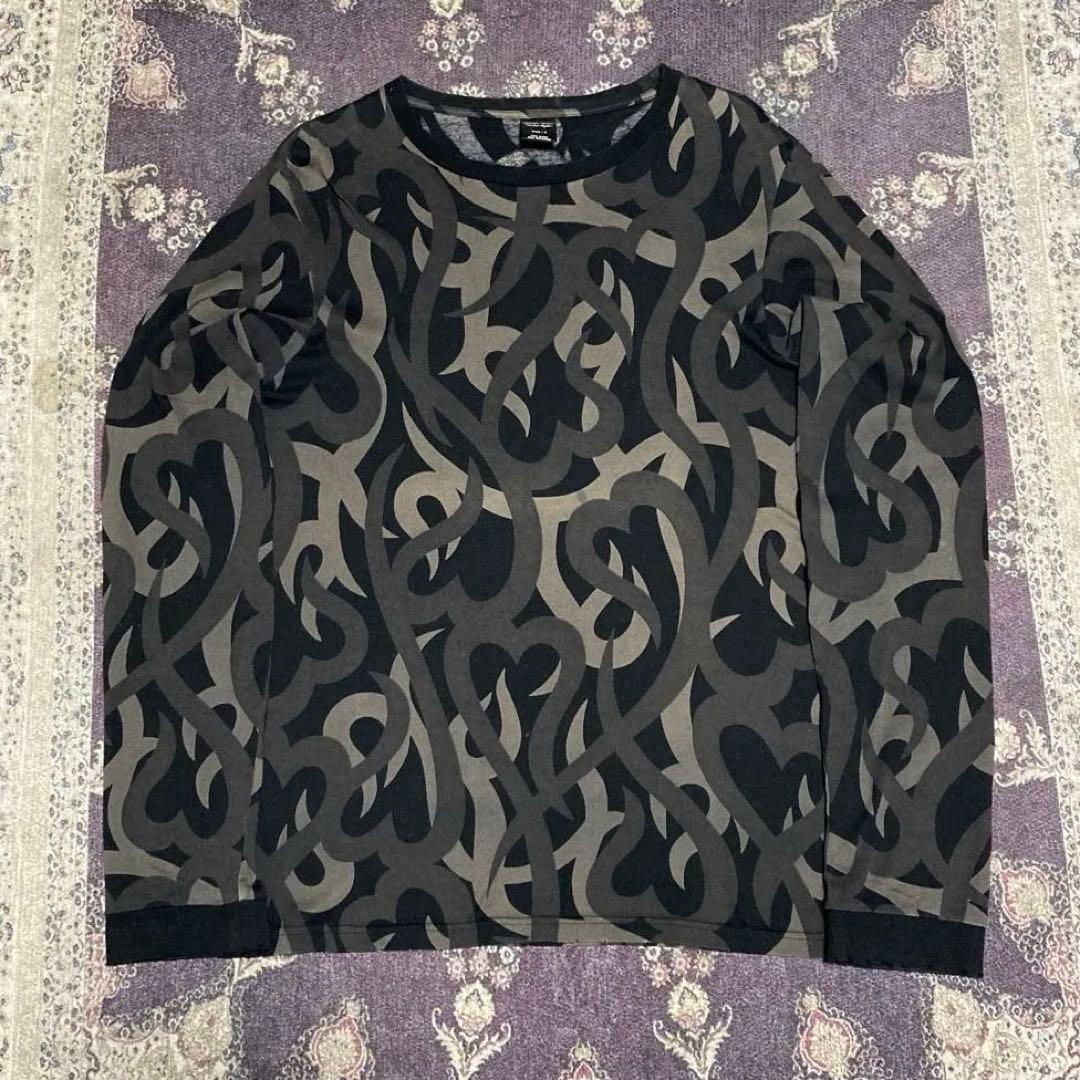 Number (N)ine トライバルロングtシャツ 04aw ギブ期