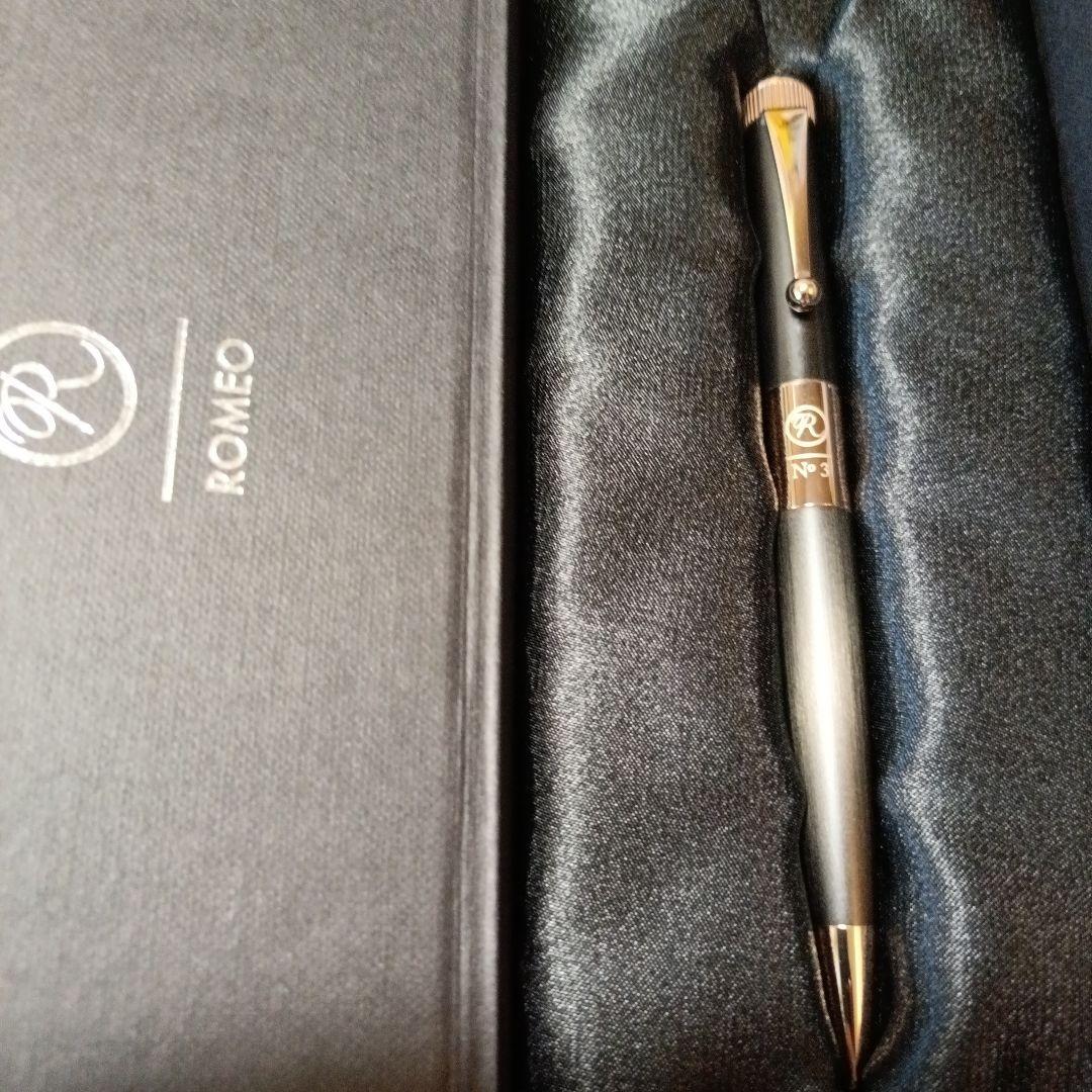 ロメオ.no3　アプリコットゴールド　ガンメタル　ファインブラッシュ　伊東屋