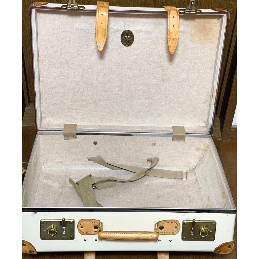 【✨グローブトロッター✨ サファリ】 キャリーオン 2輪 アイボリー