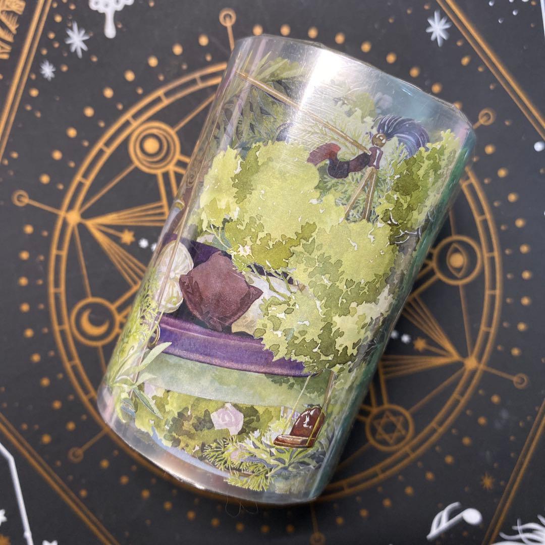 【B1】海外　10m巻　PET/貝殻光マスキングテープ　背景系/装飾系/動物系