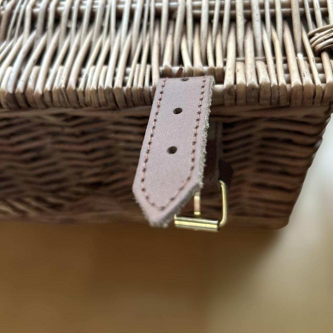 ＜未使用・美品＞英国F&M フォートナム&メイソン　ハンパーバスケット