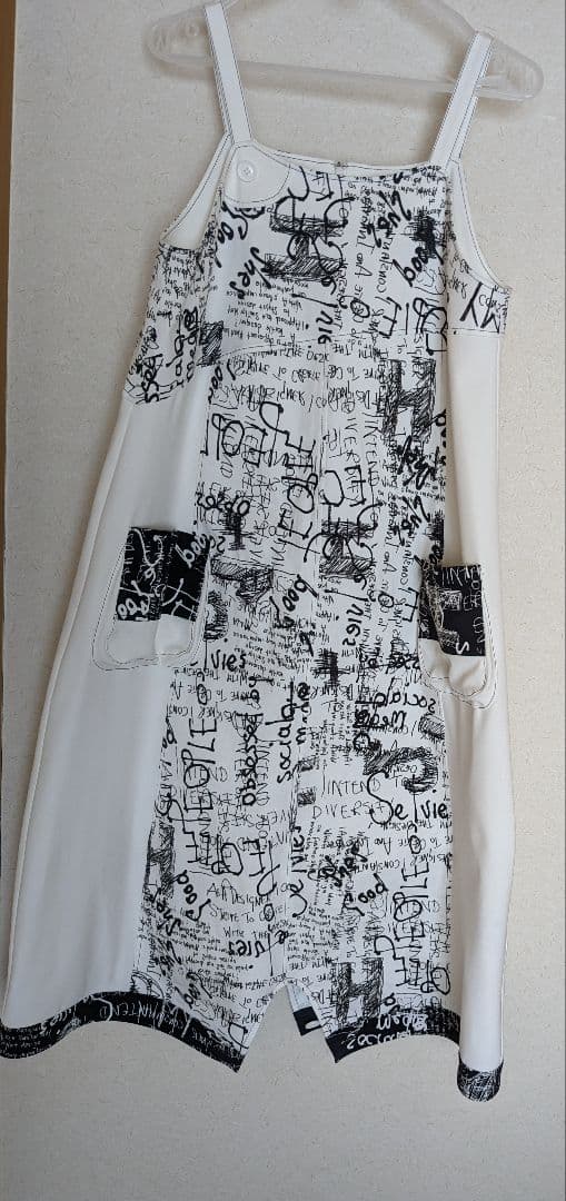 センソユニコ　tb ジャンバースカート　38 モノトーン　未使用品　高身長向け