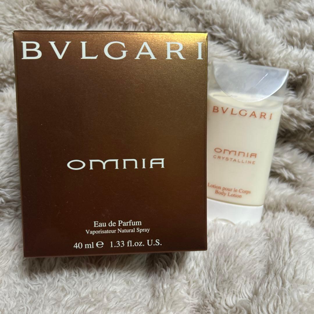 BVLGARI OMNIA Eau de Parfum 40ml 香水 おまけ
