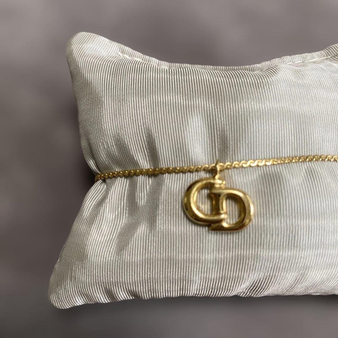 Christian Dior CDロゴ チェーン ブレスレット・美品・