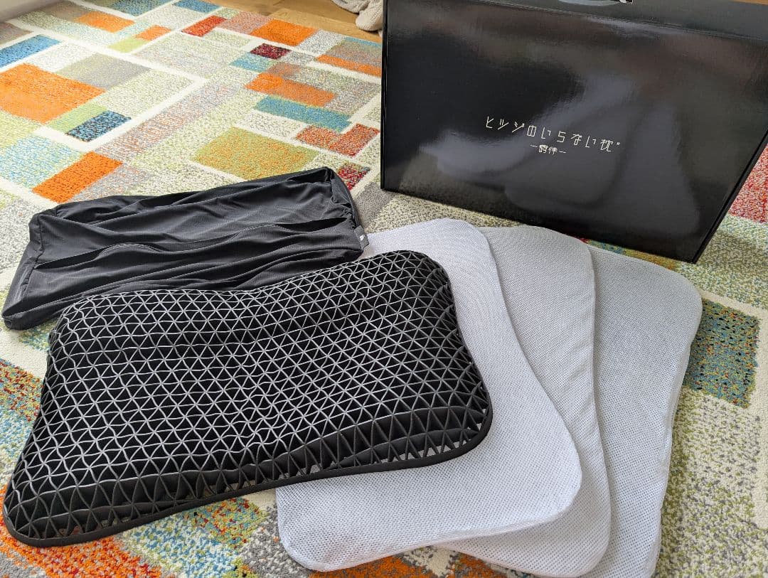 ヒツジのいらない枕　調律　ブラックレーベル枕カバー