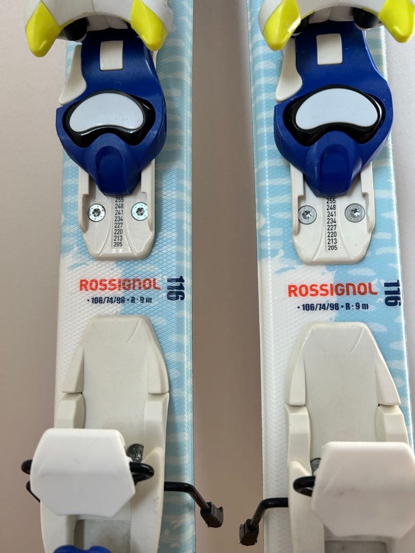 ROSSIGNOL 116 ミニオンスキー板、靴 21.5cm セット