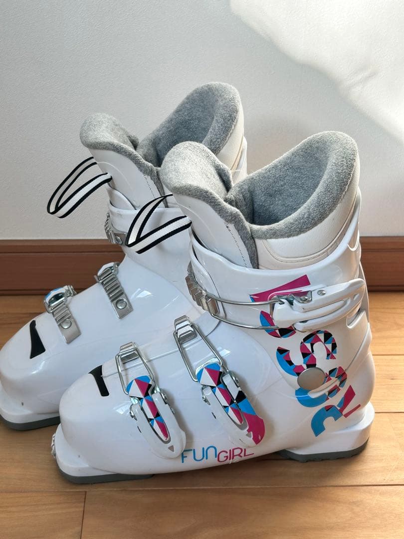 ROSSIGNOL 116 ミニオンスキー板、靴 21.5cm セット