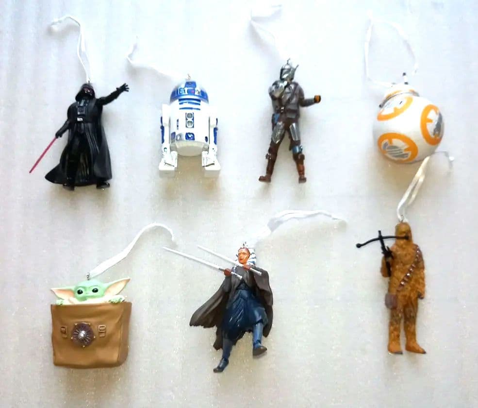 ホ－ルマ－ク　オ－ナメント(スターウォーズ 7点セット)