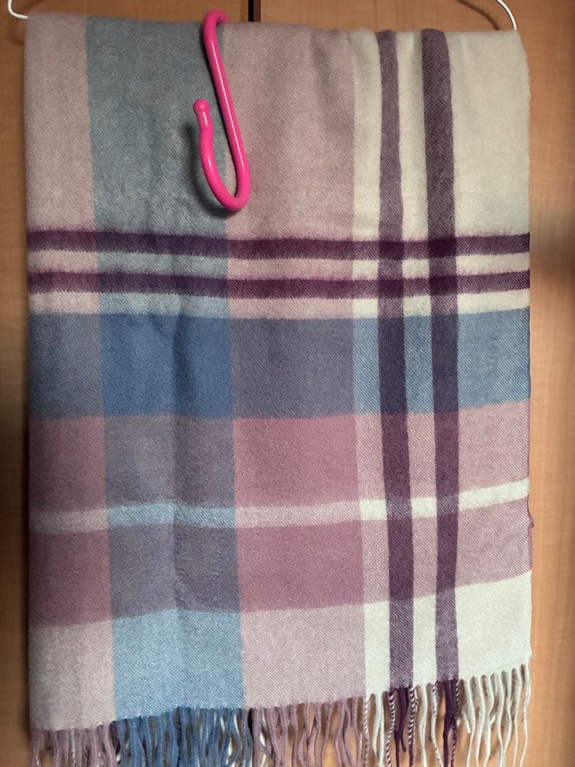 新品未使用　arcadiarca 100%カシミヤ ストール　大判　洗剤付き