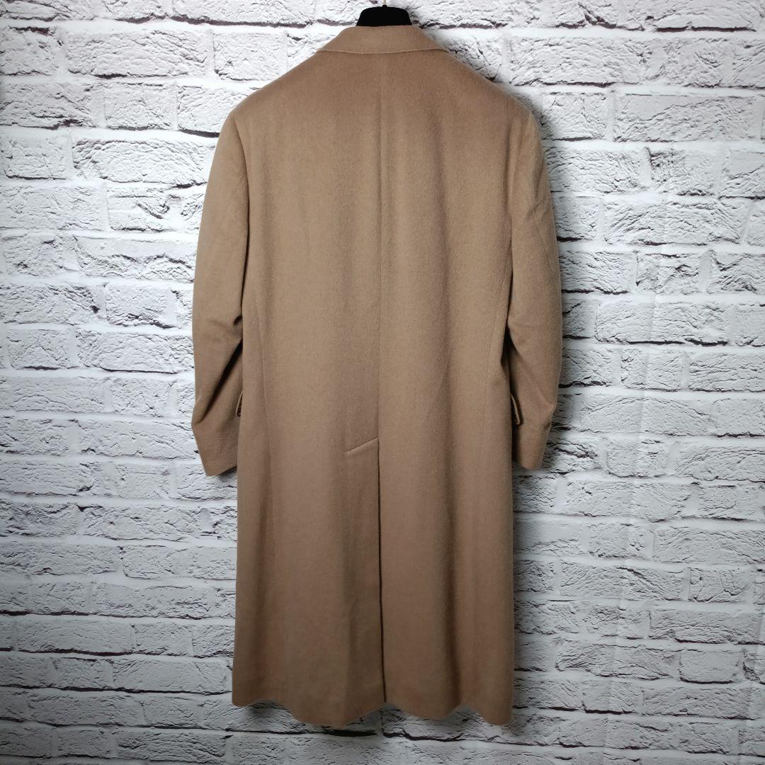 美品■Burberrys カシミヤ100% ダブル チェスターコート XLサイズ