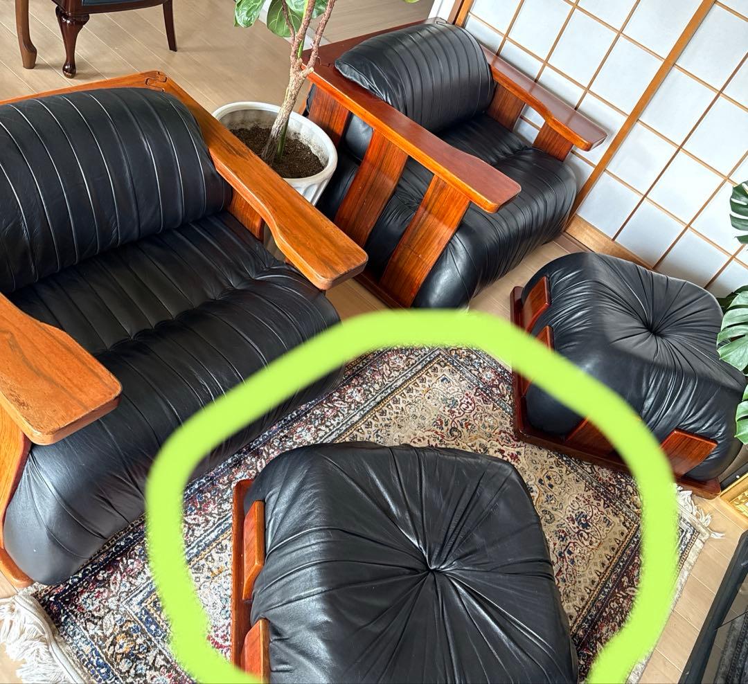 レア Luciano Frigerio イタリア製　オットマン