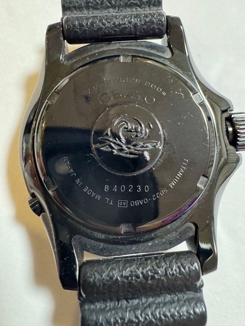 SEIKO キネティック ダイレクトドライブ SCUBA 200m